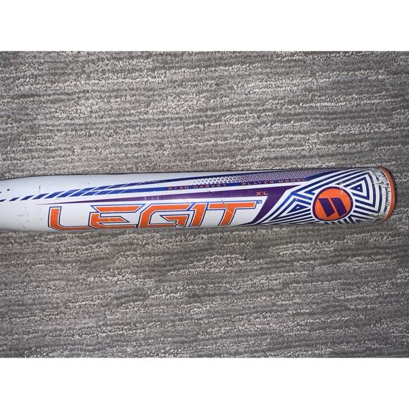 2018 Worth Legit Ryan Harvey XL End Loaded 28oz 34” WHARVA ASA USA Softball Bat - Picture 4 of 9